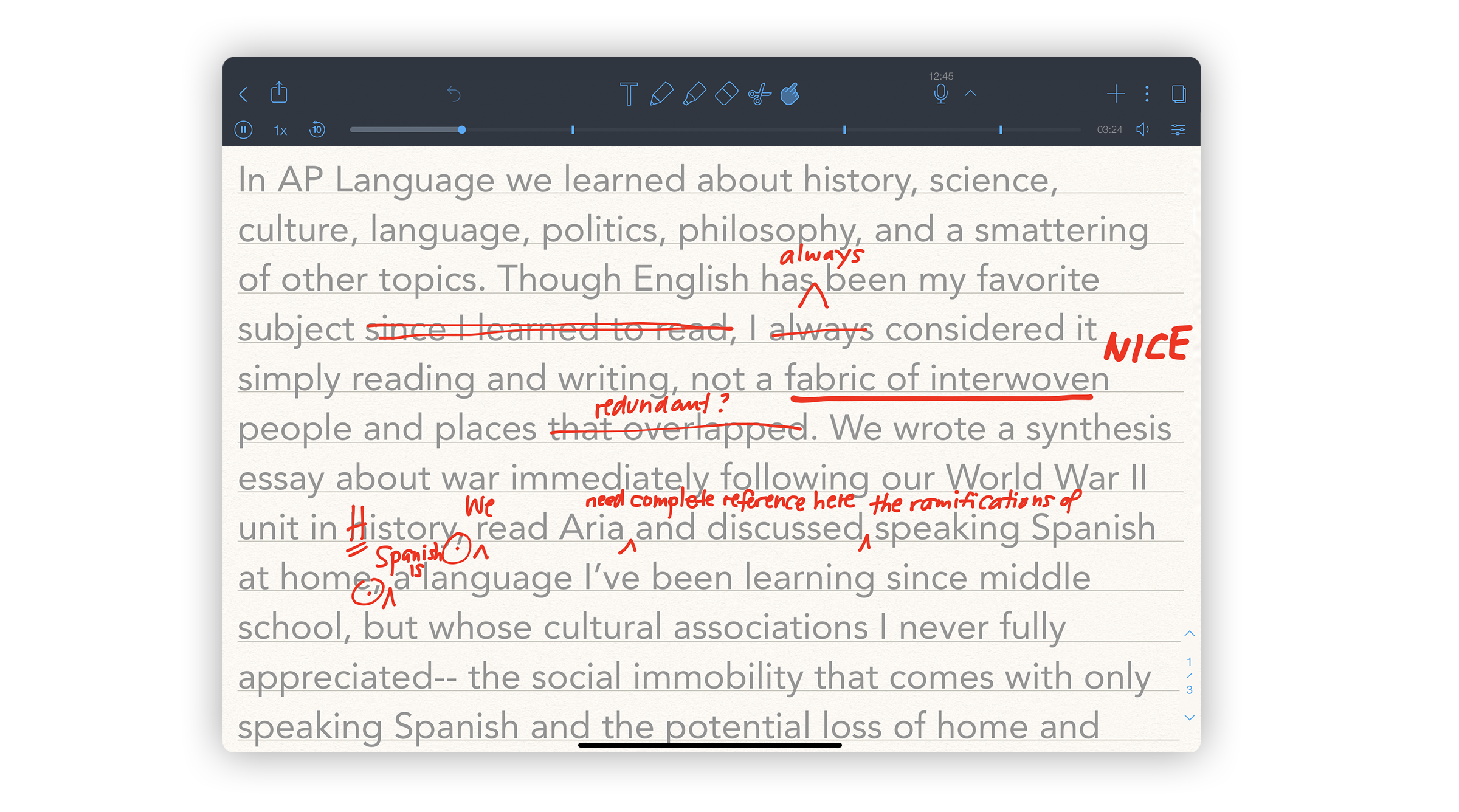 notability tips